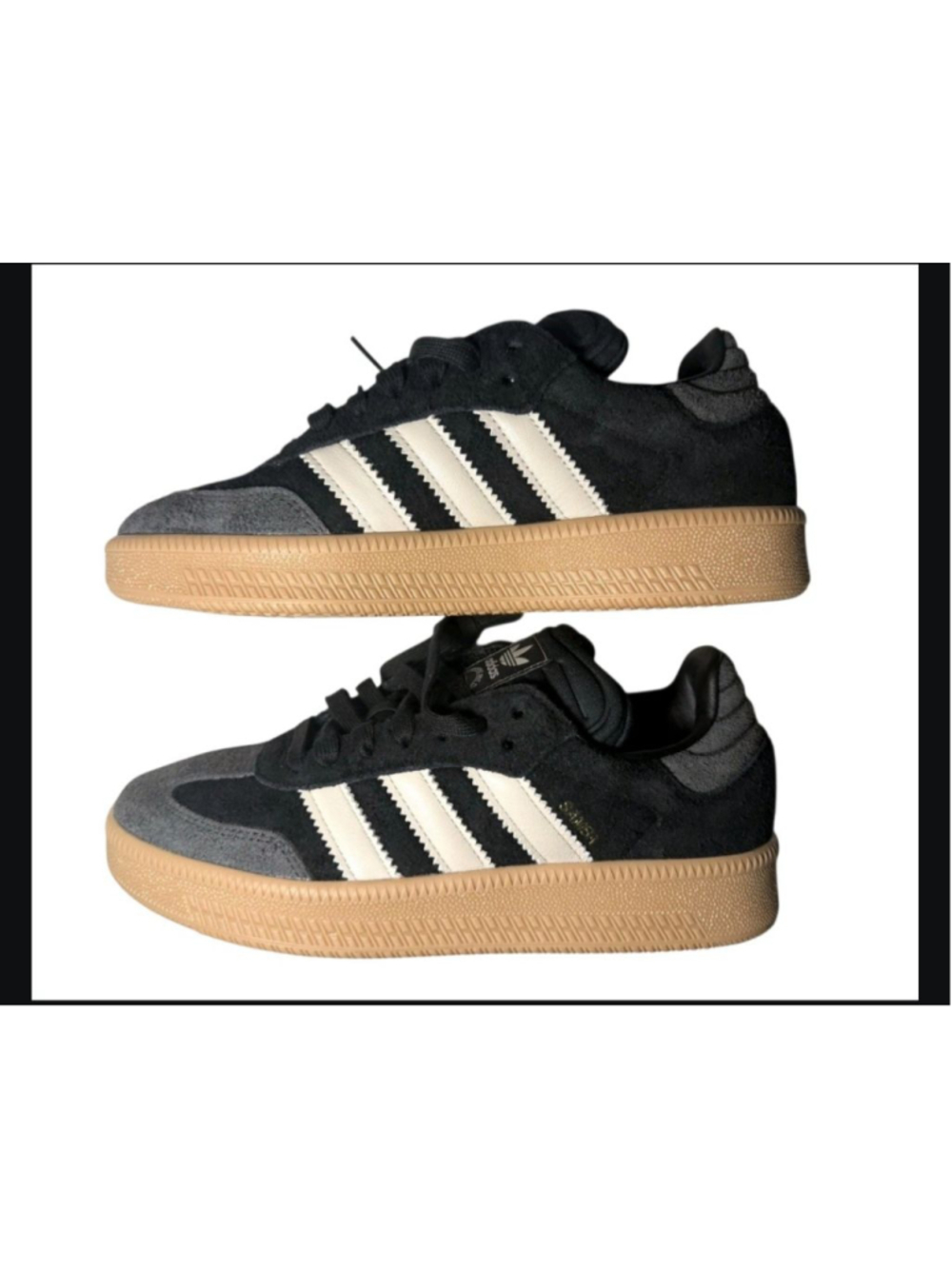 Adidas Samba XLG Black Suede Sneakers - Men’s 8(Women’s 9) - Brand New NWT - Picture 7 of 7